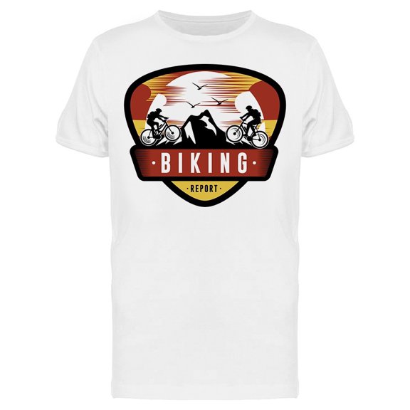 Biking Report Tee Men's -Image by Shutterstock
