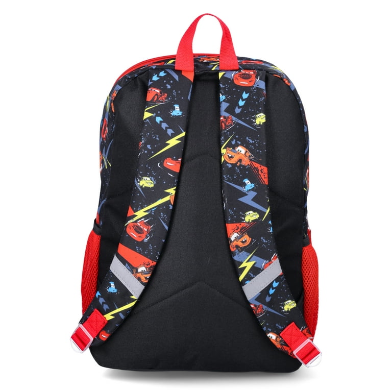 Lightning mcqueen backpack walmart best sale