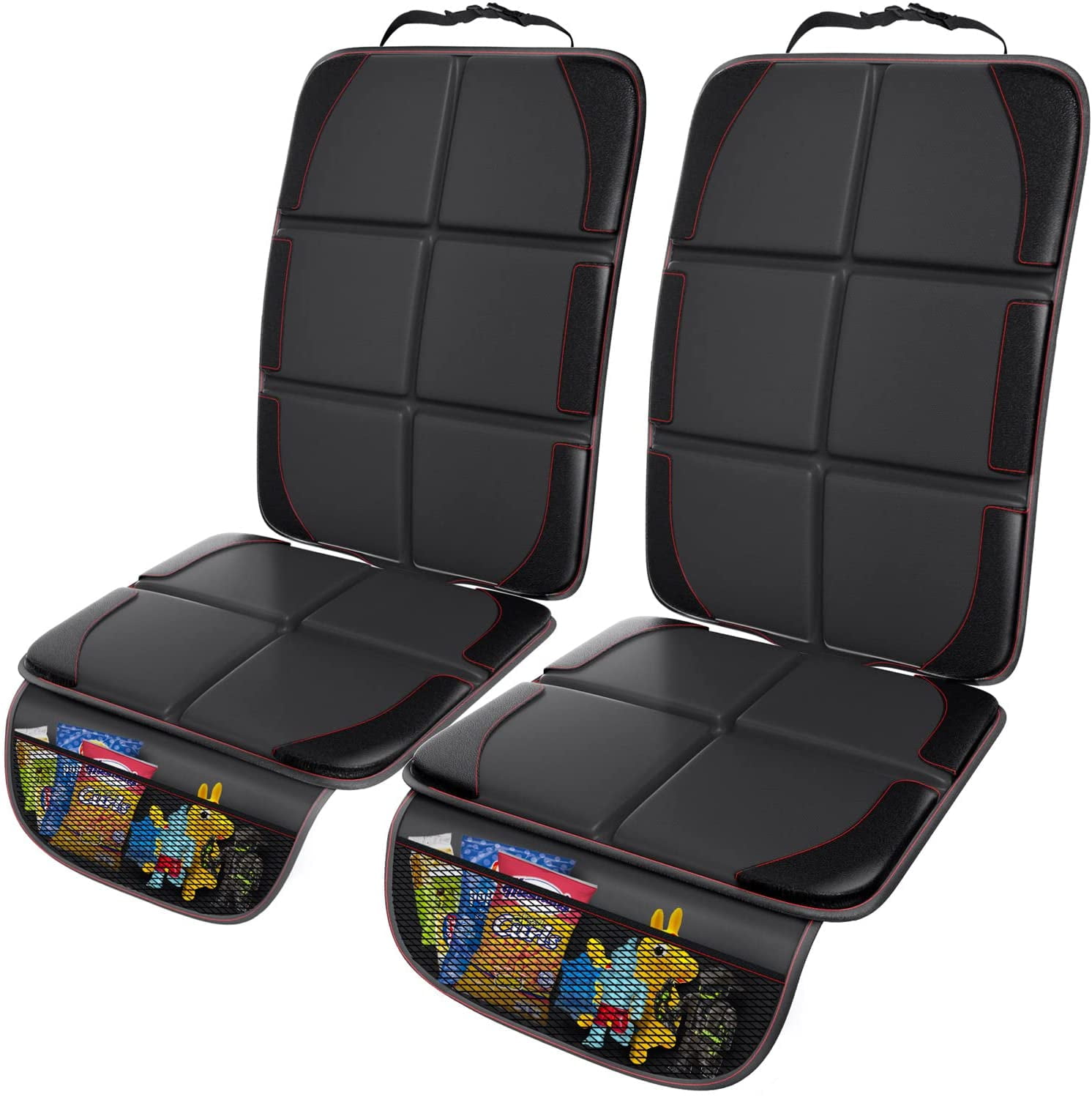 Famistar XL Waterproof Leather Car Seat Protector Mat with Thickest EPE