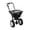 Black 100LBS, variant on Heavy Duty 100L Push Broadcast Spreader – 12FT Wide Coverage, 13in All-Terrain Wheels, Adjustable Stream Control, Walk Behind Fertilizer, Seed, Salt & Ice Melt Spreader