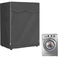 thumbnail image 1 of Outdoor Washing Machine Cover, Dryer Protection Cover, Dustproof and Anti-aging Washing Machine Cover(Gray, 60 X 60 X 85 Cm), 1 of 5