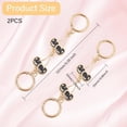 thumbnail image 2 of 2Pcs Cherry Link Purse Strap Extender Alloy Bag Chain Handbag Strap Pendant Charms Clutch Strap Extension with Buckle for Handbags Purse Shoulder Bag Making Supplies Material Alloy, 2 of 7