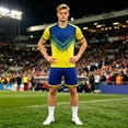 thumbnail image 6 of WAYUTE Kids Youth Boys 2 Piece Athletic Sets V Neck Short Sleeve Soccer Shirt Quick Drying Stretchy Training Outfits Casual Clothes Sets, 6 of 7