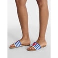 thumbnail image 2 of No Boundaries Women's Beaded Slide Sandals, 2 of 7
