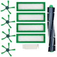 thumbnail image 1 of Replacement Side Brushes Hepa Filter Compatible With Vorwerk Kobold Vr200 Vr300 Robot Vacuum Cleaner Accessories, 1 of 4
