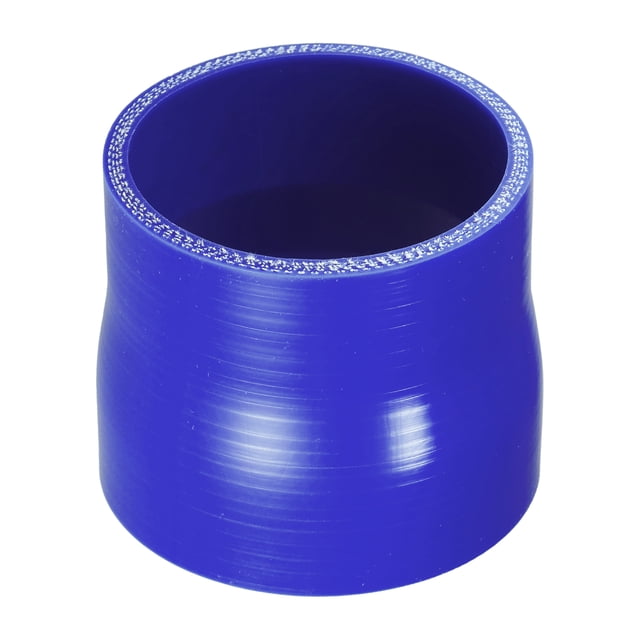 Unique Bargains 1 Pcs 76-83mm 2.99'-3.27' ID 76mm 2.99' Length 0° Blue Car Silicone Hose