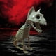 thumbnail image 3 of Estatua de de Halloween, Modelo de Adorno de Esqueleto con Luz, de Escritorio Estética, Estatua de Animal para Estantería de Gabinete, 3 of 5