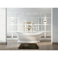 thumbnail image 2 of Garland Rug Traditional Washable Nylon Chocolate Bath Rug, 30" x 50", 2 of 9