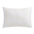 thumbnail image 4 of Chic Home Jayrine 8-Piece Striped Ruched Comforter Set, Twin X-Long, Beige, 4 of 8