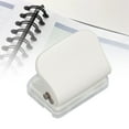 thumbnail image 4 of 6 Hole Handheld Metal Hole Puncher 5 Sheets Capacity Loose Leaf Paper Puncher with Positioning Ruler for A4 A5 B5, 4 of 7
