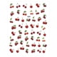 thumbnail image 1 of 12Sheets 3D Fruit Design Nail Art Sticker Cherry Leaf Nail Tip Decal Manicure Decoration for Women Girls (Random Pattern), 1 of 3