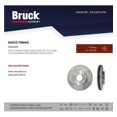 thumbnail image 4 of Disco Freno Bruck-Germany 13502001, 4 of 4