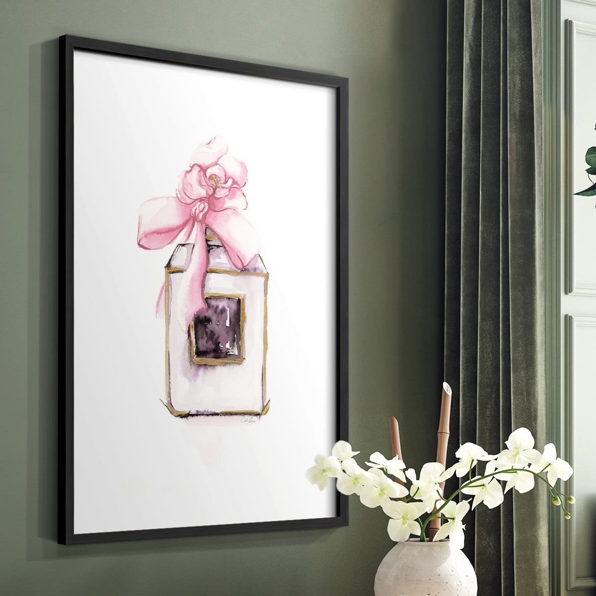 Eau De Toilette in Paper Solid Wood 16 x 20 Framed Print