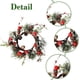 thumbnail image 5 of Guirnalda de Anillos para Velas Navideñas con Bayas Rojas Artificiales y Agujas de Cedro. Ideal para Velas de Pilar, Centros de Mesa para Bodas, Decoración Navideña para La Puerta de Entrada., 5 of 6