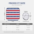thumbnail image 3 of Daiia American Patriotic Stars And Stripes 2PCS Car Windshield Sun Shade, Foldable Sun Shield for Car Front Window, Auto Sun Blocker Visor Protector Universal for Truck SUV Pickup-Small, 3 of 7