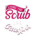thumbnail image 2 of Camiseta de cuidador para mujer: Vivir la vida de exfoliante, 2 of 7