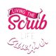 thumbnail image 2 of Living the Scrub Life: Caregiver T-Shirt Top Womenswear, 2 of 7