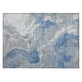 thumbnail image 2 of Addison Rugs Chantille Indoor/Outdoor Transitional Abstract Blue Washable Rectangle Rug, 1'8" x 2'6", 2 of 6
