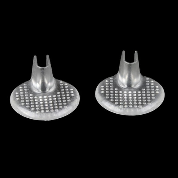 SIEYIO 1Pair Soft Silicone Flip Gel Cushions Pads Toe Protectors Thong Sandal Flop Gel Inserts Guards