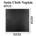 thumbnail image 2 of 6PCS Cloth Napkins, 43*43cm, Washable Dinner Napkins for Restaurant, Wedding and Holiday, Reusable Napkins, 2 of 5