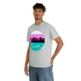 thumbnail image 4 of Miami South Beach Skyline Shirt - Unisex Heavy Cotton Tee Shirt, 4 of 9