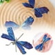 thumbnail image 3 of Natural Turmalina Negro Chapado en Cristal Electrochapado Azul Adornos de Plumas de Cristal Artesanía, 3 of 3