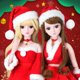 thumbnail image 3 of Disfraz de Navidad Baoblaze Conjunto de Ropa para Muñeca de 60 cm, 3 of 8