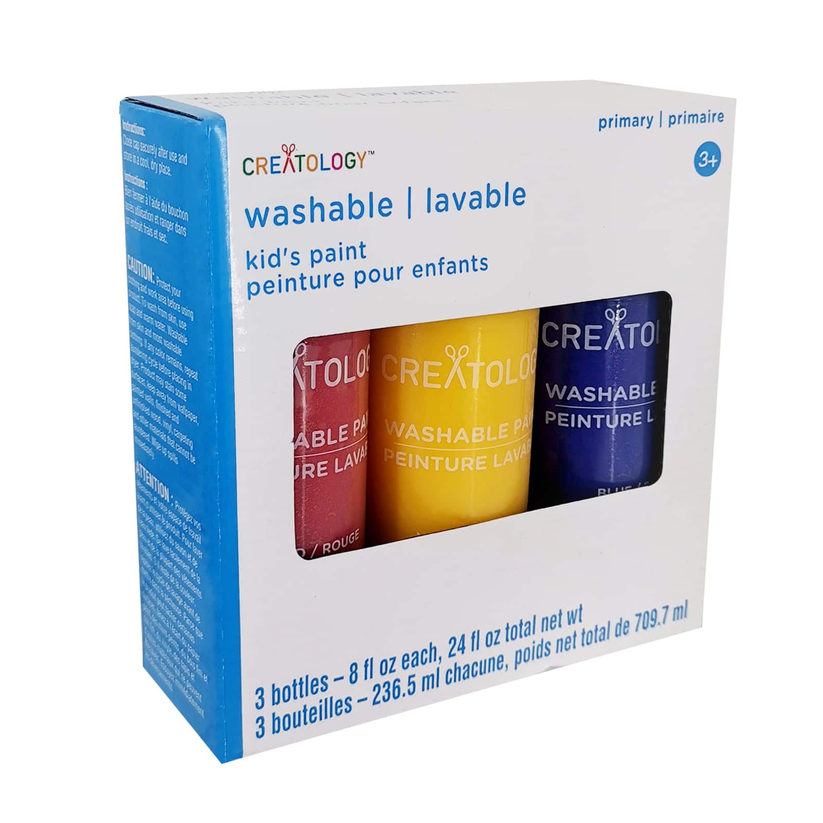 MICHAELS Bulk 6 Packs 3 ct. (18 total) Primary Washable Paint Set by