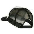 thumbnail image 3 of Anchor with Chain Embroidered Foam Mesh Back Cap - Black White OSFM, 3 of 5