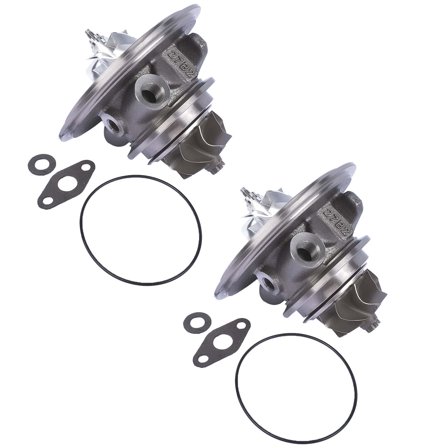 Mustrod Pair Turbocharger Cartridge CHRA Kit For BMW X5 X6 550i 750i E23 E32 N63 4.4L V8 MGT2256S