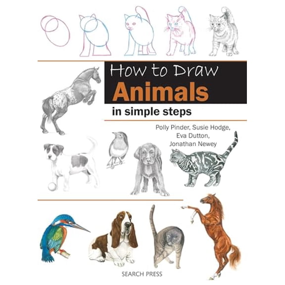 Pre-Owned How to Draw Animals in Simple Steps (Paperback) 1844486648 9781844486649