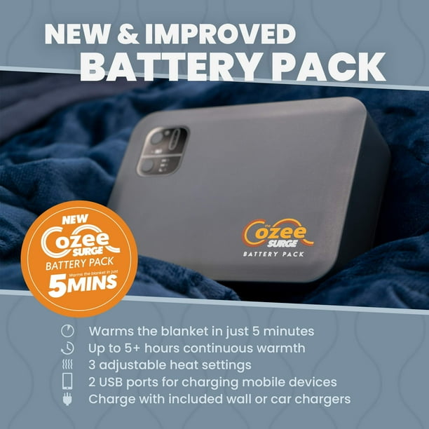 Battery blanket for camping hotsell