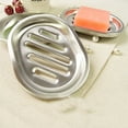 thumbnail image 4 of Stainless Steel Soap Dish with Smart Drainage Design to Keep Your Bathroom Tidy, 4 of 9