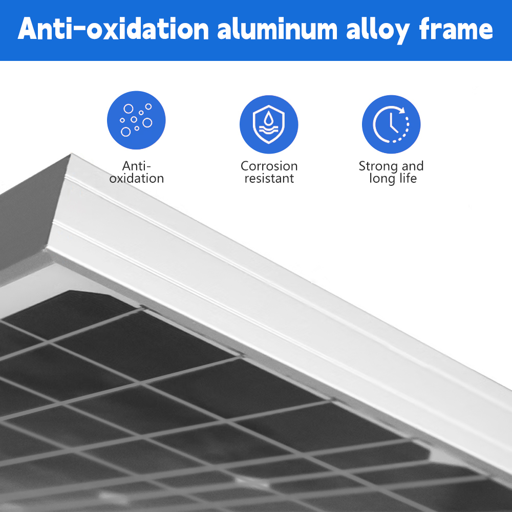 ABLINK Solar Panel 200 Watt 18 Volt, High-Efficiency Monocrystalline PV Module Power Charger for RV Marine Rooftop Farm