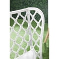 thumbnail image 4 of Pemberly Row Contemporary Rope Weave Outdoor Wingback Chair in Off White, 4 of 19