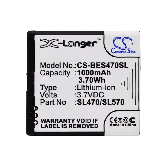 1000mAh SL470/SL570 Battery for Bea-fon SL470 SL570 SL670A SL670_EU001W SL671A