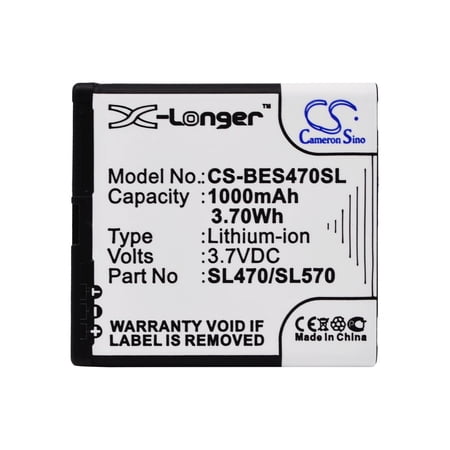 1000mAh SL470/SL570 Battery for Bea-fon SL470 SL570 SL670A SL670_EU001W SL671A