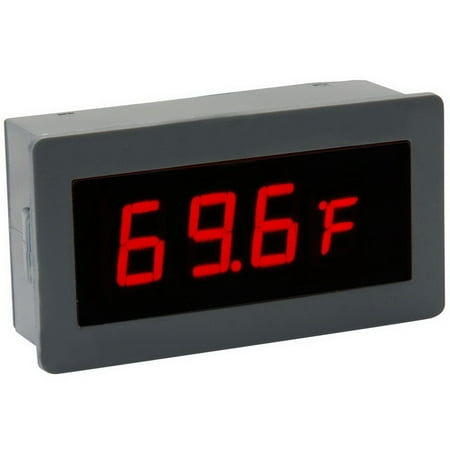 - Sure Electronics ME-TM11123 Red Digital Thermometer LED Temperature Display Internal Sensor
