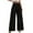 Black, variant on XFLWAM Women's Wide Leg Palazzo Pants High Elastic Waist Casual Work Pants Flowy Dress Trousers with Pockets Black L