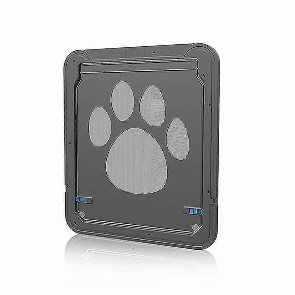Pet Lockable Sturdy Screen Door For Dogs Cats, Inside 12x14x0.4 Inch