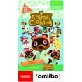 thumbnail image 1 of Nintendo Animal Crossing Amiibo Cards - Series 5 - 6 Card Pack [Nintendo Accessory], 1 of 2
