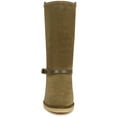 thumbnail image 3 of Franco Sarto Women's L-Paxton Mid Calf Heeled Gum Sole Boots Cypress Green Suede 9M, 3 of 3