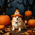 thumbnail image 4 of Gqtwoy Adjustable Pet Halloween Hat, Soft Comfortable Festive Accessories, Elastic Size for Party Cosplay, Pet Photography Props, Pet Costume for Holidays, 4 of 6