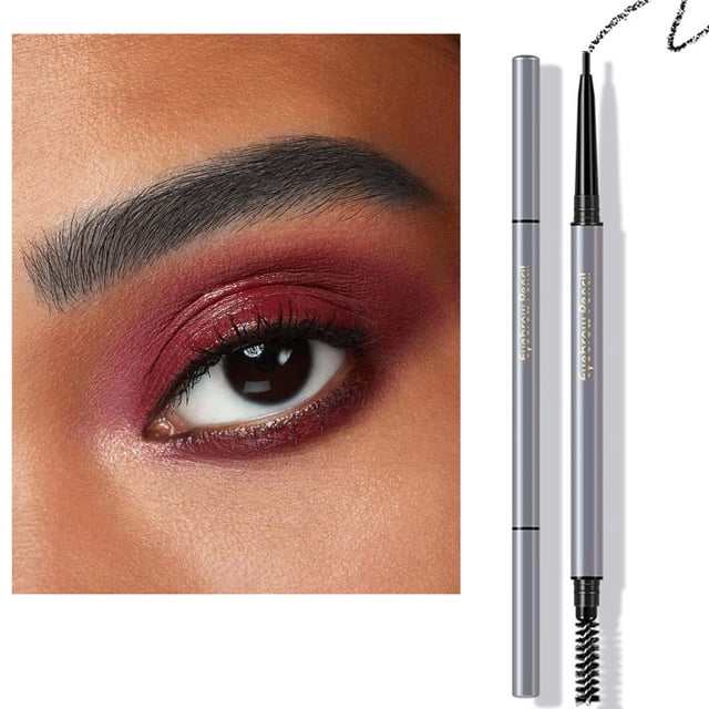 Eyebrow Pencil Extremely Fine Eyebrow Pencil Female Fine Core Natural Fiber Eyebrow Durable Color Waterproof Sweat Not Easy To Fade, Eyebrow Pencil for Women