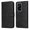 Black, variant on Wallet Phone Case for Honor 200 Lite 5G with Card Holder and Stand Function Pink