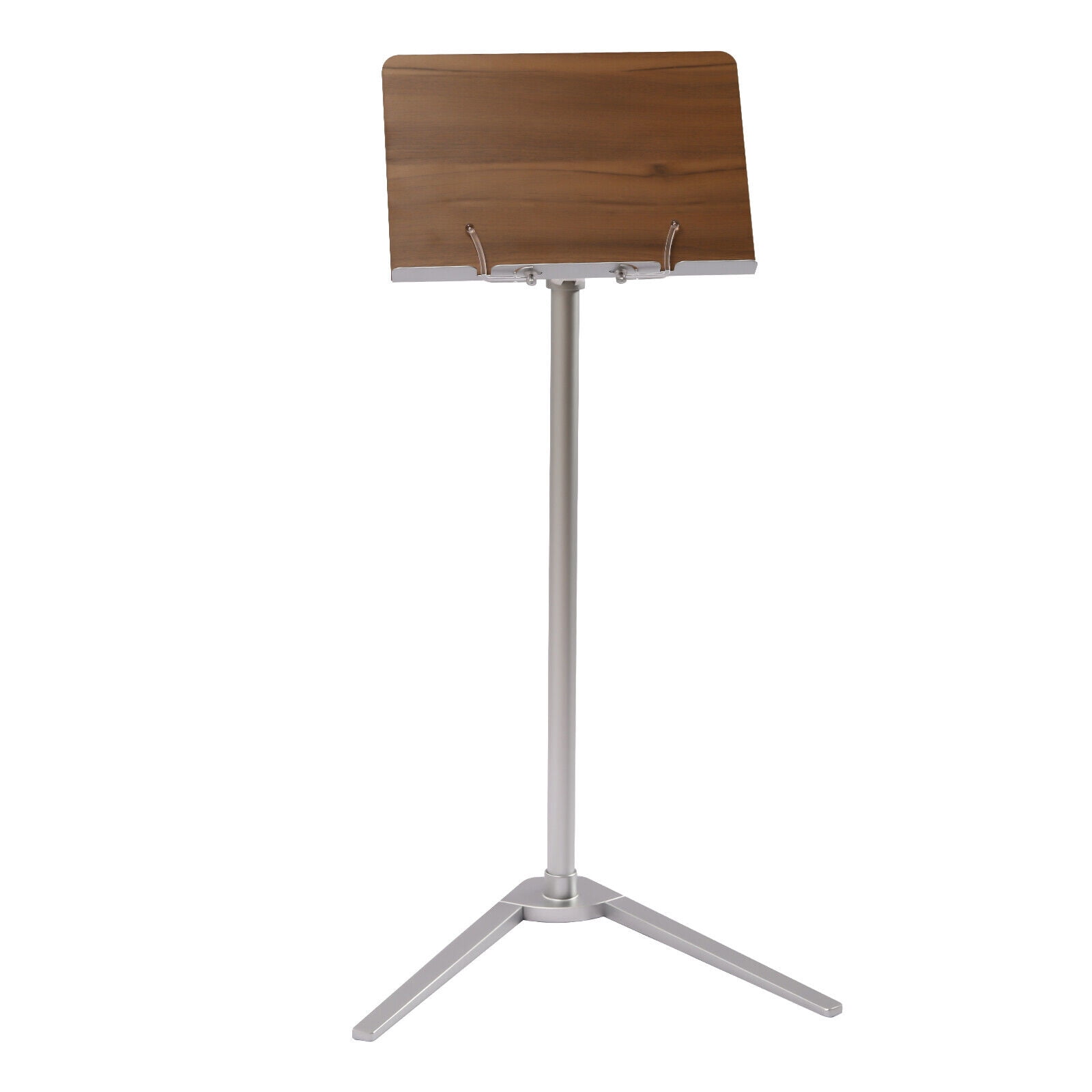 Adjustable Tablet Stand Scalable Arm Mounts Book Stand Floor Stand W/ Wood Pad