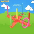 thumbnail image 1 of LEEYNEER Hoop  – 15-Piece Plastic Garden & Pool Set for Outdoor/Indoor Family Fun (NEW), 1 of 8