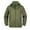 Olive Green, variant on Mens Softshell Technical Jacket Hoodie Fleece Lined Jacket 6 Zip Pockets Warm Winter Jacket Military Jacket Outdoor Hiking Sportswear Olive Green