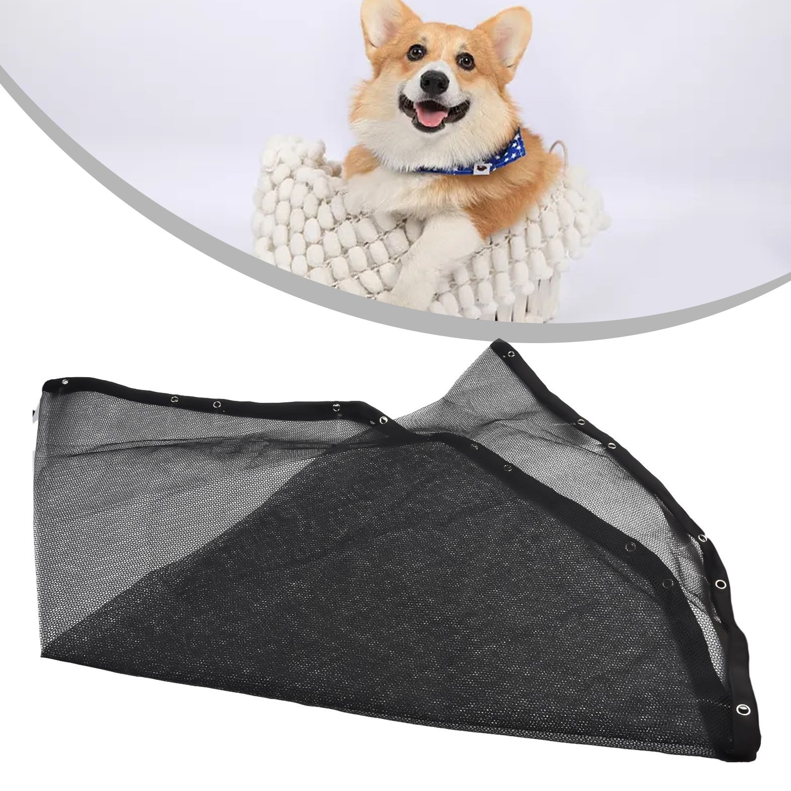 YFind Puppy Fence Top Pad Pet Playpen Cover Black Octagonal W24inch High Quality