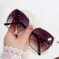 thumbnail image 1 of Luxury Brand Design Vintage Rimless Rhinestone Sunglasses Women Men Fashion Sun Glasses Oversized Sunscreen Shades, 1 of 5